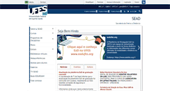 Desktop Screenshot of neaad.ufes.br