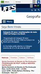 Mobile Screenshot of geo.ufes.br
