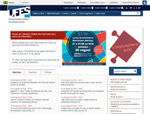 Tablet Screenshot of portal.ufes.br
