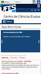 Mobile Screenshot of cce.ufes.br