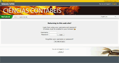 Desktop Screenshot of contabeis.neaad.ufes.br