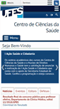 Mobile Screenshot of ccs.ufes.br