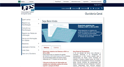 Desktop Screenshot of ouvidoria.ufes.br