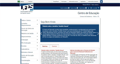 Desktop Screenshot of ce.ufes.br