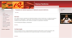 Desktop Screenshot of doencafalciforme.ufes.br
