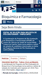 Mobile Screenshot of bioquimicaefarmacologia.ufes.br